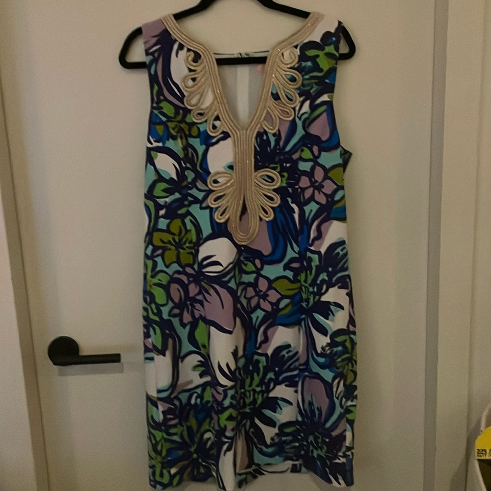 XL Lilly Pulitzer catwalk stretchy shift dress